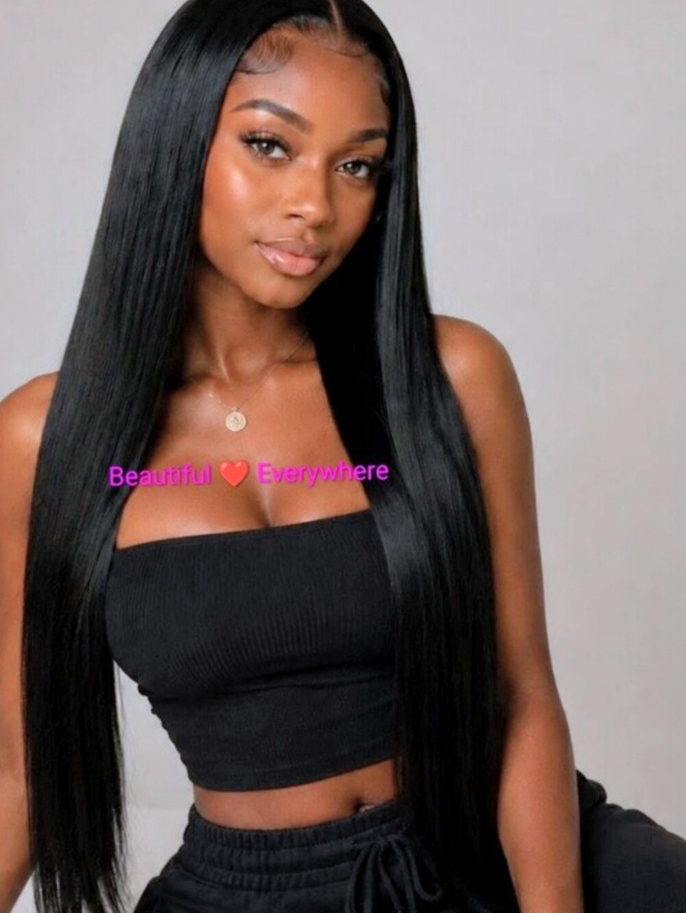 -Human Hair Lace Wig